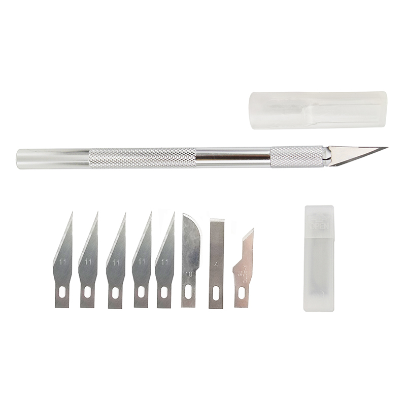 9 Blades Craft Artwork Cutting Knife DIY Carving Knife Stencil Scoring Hobby Chiseling Model Repairing Sculpture Scalpel Knife
9 Blades Craft Artwork Cutting Knife DIY Carving Knife Stencil Scoring Hobby Chiseling Model Repairing Sculpture Scalpel Knife
