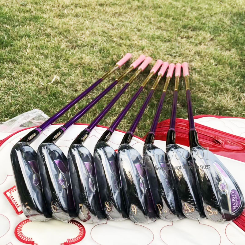 Women New Golf Clubs Maruman Majesty Prestigio 9 Clubs Complete Sets Golf Drive wood irons Golf Graphite shaft L Flex No bag - view 8
