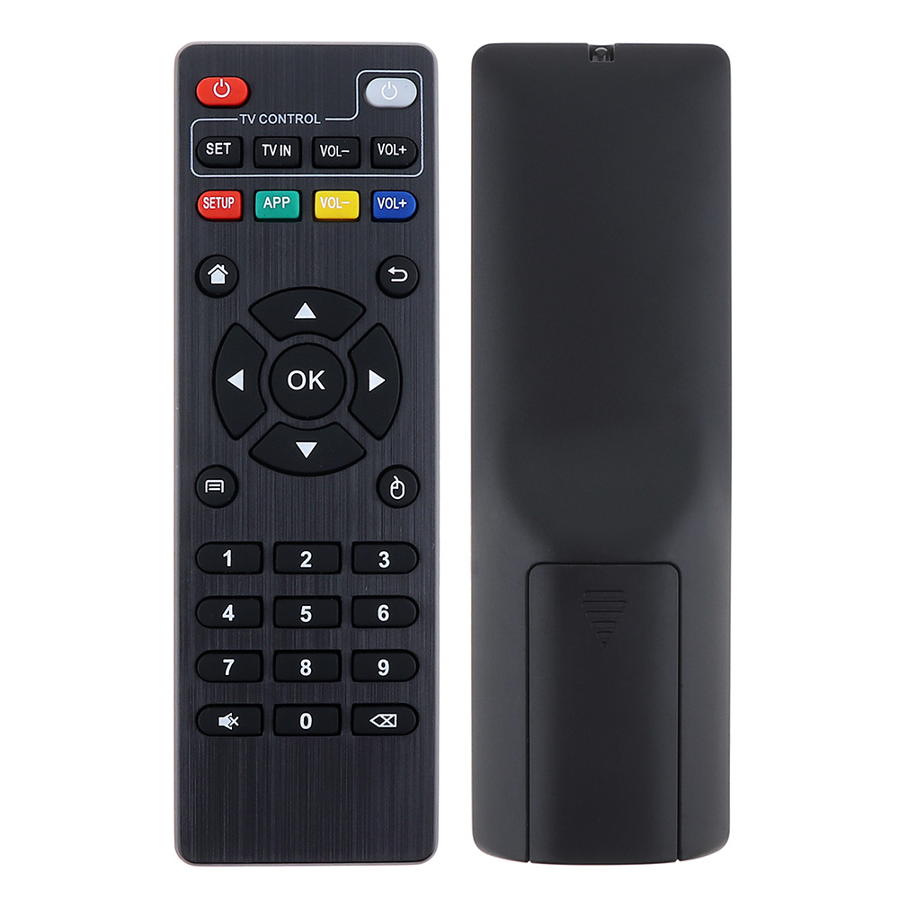 Universal IR Replacement Remote Control Support 2*3A Battery for Android TV Box TX3 Mini TX92 TX28 etc
Universal IR Replacement Remote Control Support 2*3A Battery for Android TV Box TX3 Mini TX92 TX28 etc
