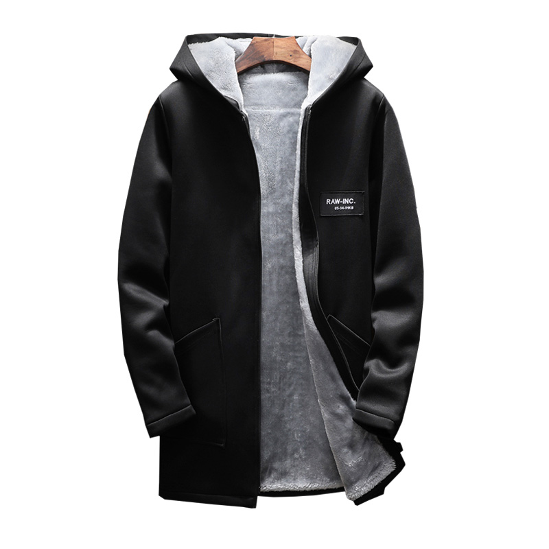 New Male Jacket Parka Men velvet Hooded Hot Sale Quality Autumn Winter Warm Outwear Slim Mens Coats Casual Jackets Men, Black
New Male Jacket Parka Men velvet Hooded Hot Sale Quality Autumn Winter Warm Outwear Slim Mens Coats Casual Jackets Men, Black