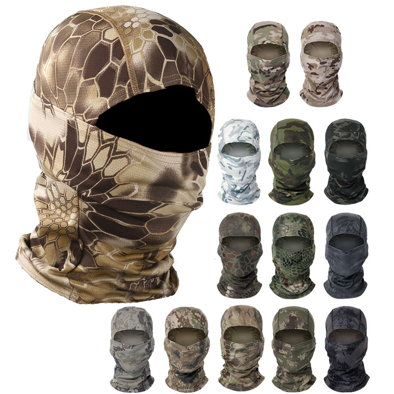 Tactical Airsoft Camouflage Hood Outdoor Sports Gear Airsoft Paintball Shooting Equipment Full Face Protection Natura Pattern Mask, Multi
Tactical Airsoft Camouflage Hood Outdoor Sports Gear Airsoft Paintball Shooting Equipment Full Face Protection Natura Pattern Mask, Multi