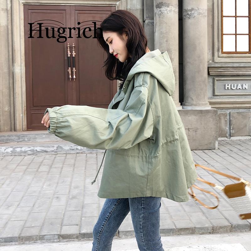 2020 New Loose Trench Coat Spring Autumn Women' Hooded Black Green Windbreaker Outerwear Female Casual Trench Coat, Beige
2020 New Loose Trench Coat Spring Autumn Women' Hooded Black Green Windbreaker Outerwear Female Casual Trench Coat, Beige