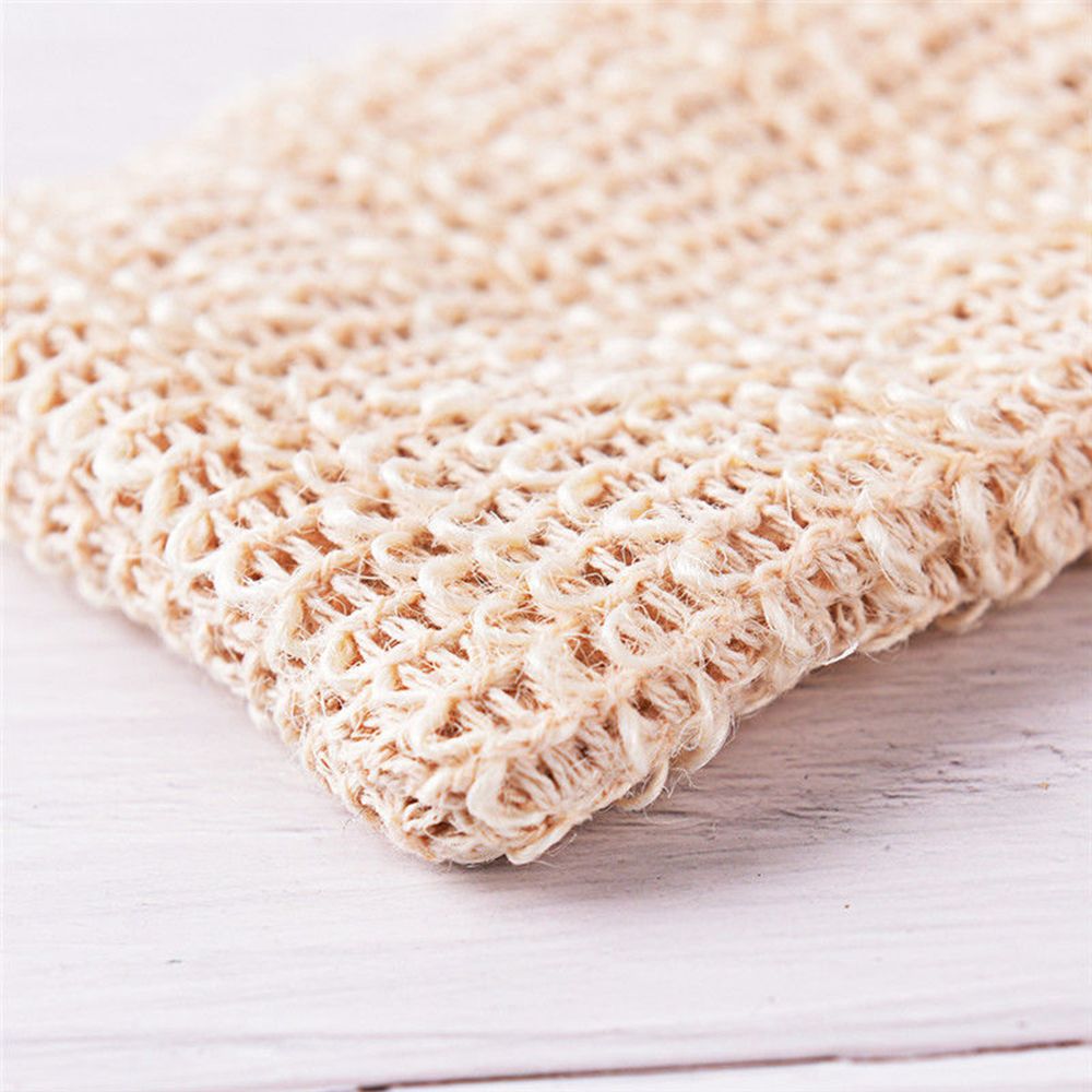 Natural mesh Soap Saver Pouch Holder Bath Soap Holder bathroom DHL