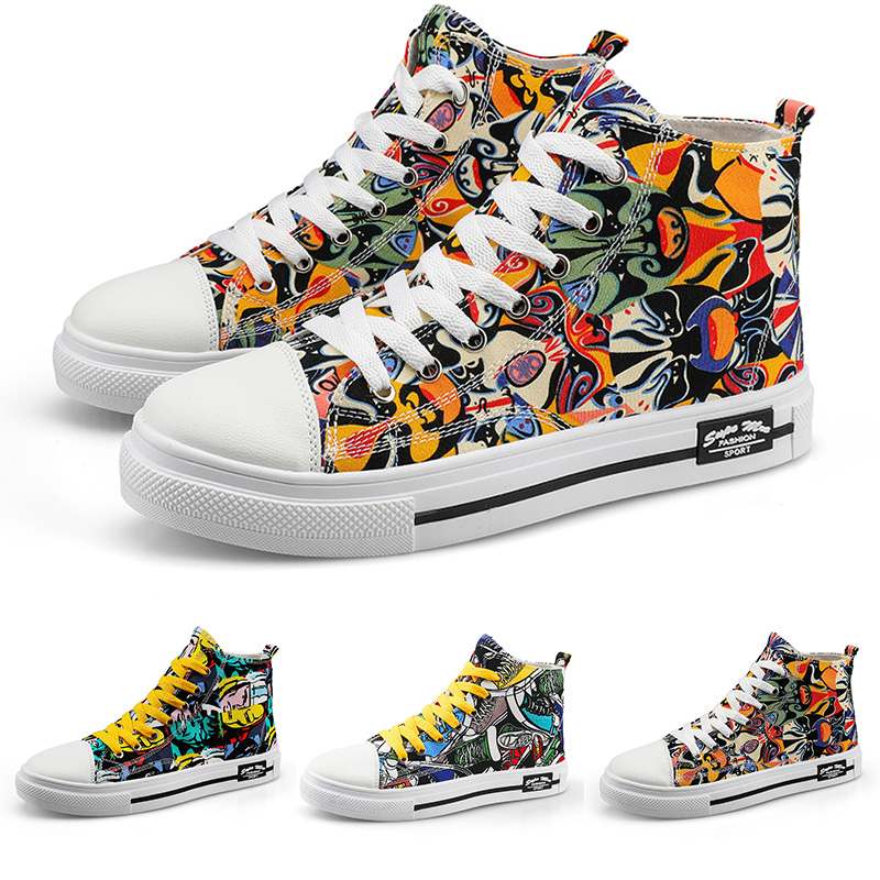 top platform men women canvas shoes colorful yellow red balck white blue green breathable comfortable designer trainers skateboard shoes, B1
top platform men women canvas shoes colorful yellow red balck white blue green breathable comfortable designer trainers skateboard shoes, B1