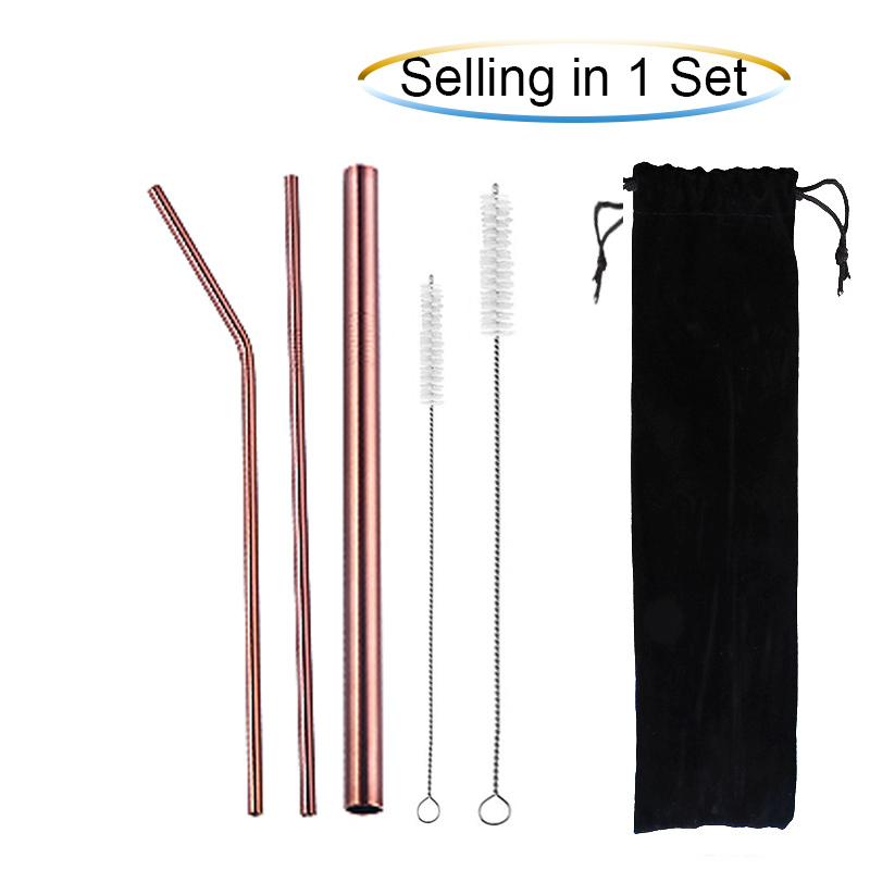 6/12mm*215mm Stainless Steel Drinking Straw Reusable Straight Metal Straws Fruit Juice Milk Eco-Friendly Bar Accessories
6/12mm*215mm Stainless Steel Drinking Straw Reusable Straight Metal Straws Fruit Juice Milk Eco-Friendly Bar Accessories