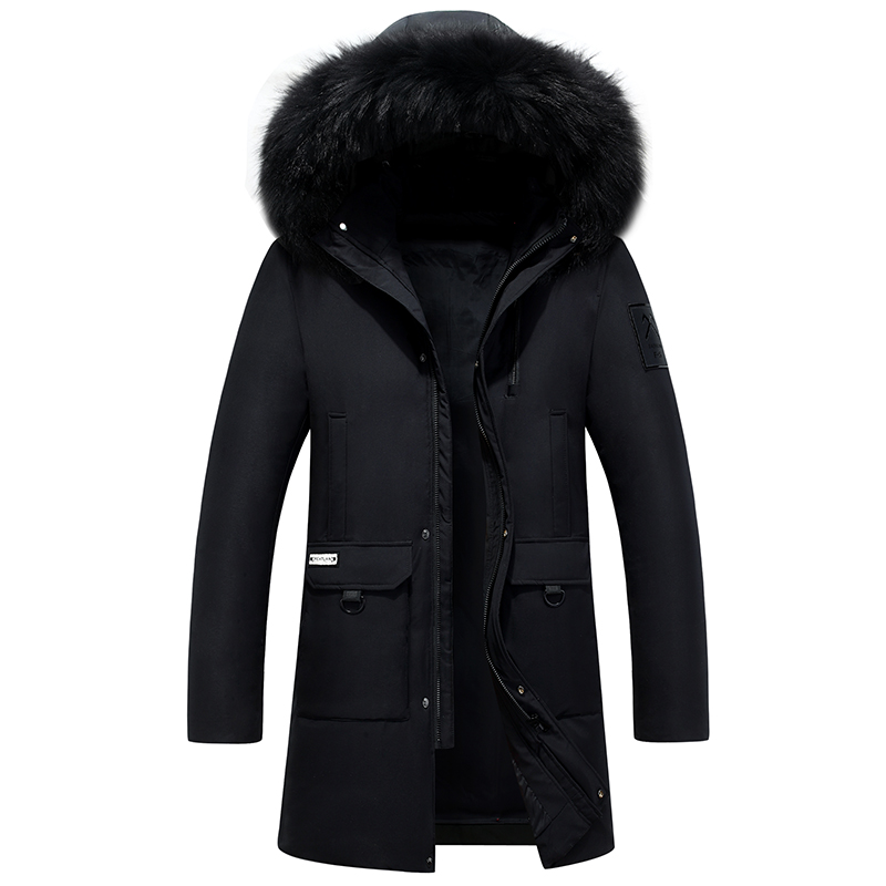 2018 New Down Coat Men Winter Thicken Long Down Jacket Men Parka Real Fur 80% White Duck Plus Size 4XL Erkek Mont Kaban, Black
2018 New Down Coat Men Winter Thicken Long Down Jacket Men Parka Real Fur 80% White Duck Plus Size 4XL Erkek Mont Kaban, Black