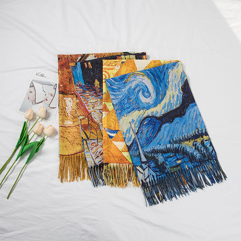 Wholesale-r scarf Egyptian queen yellow tassel ladies fashion shawl