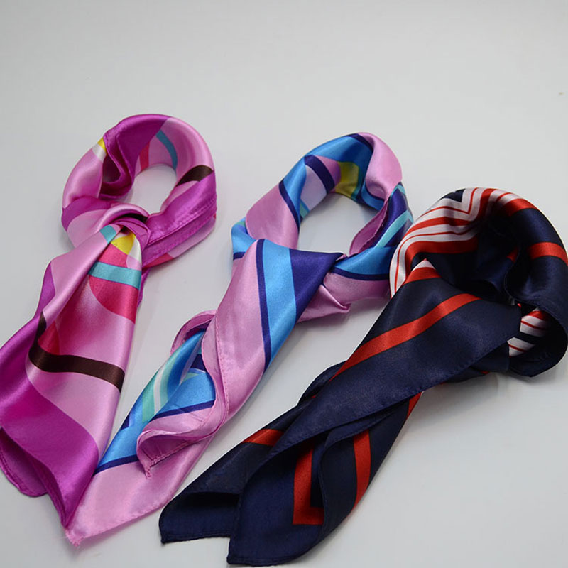 Fashion Women Imitated Silk Mutil Color Scarves Lady Outdoor Seaside Beach Sunscreen Shawl For Bank airline stewardess Accessories 
Fashion Women Imitated Silk Mutil Color Scarves Lady Outdoor Seaside Beach Sunscreen Shawl For Bank airline stewardess Accessories