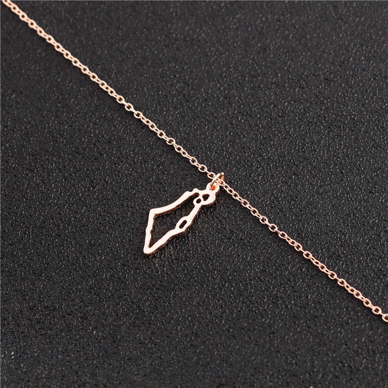 10PCS Outline Israel Country Map Bracelet Palestine Jewish Judaica Jerusalem Hebrew Passover Holyland Bat Bracelets Country Hanukkah Mitzvah Gifts