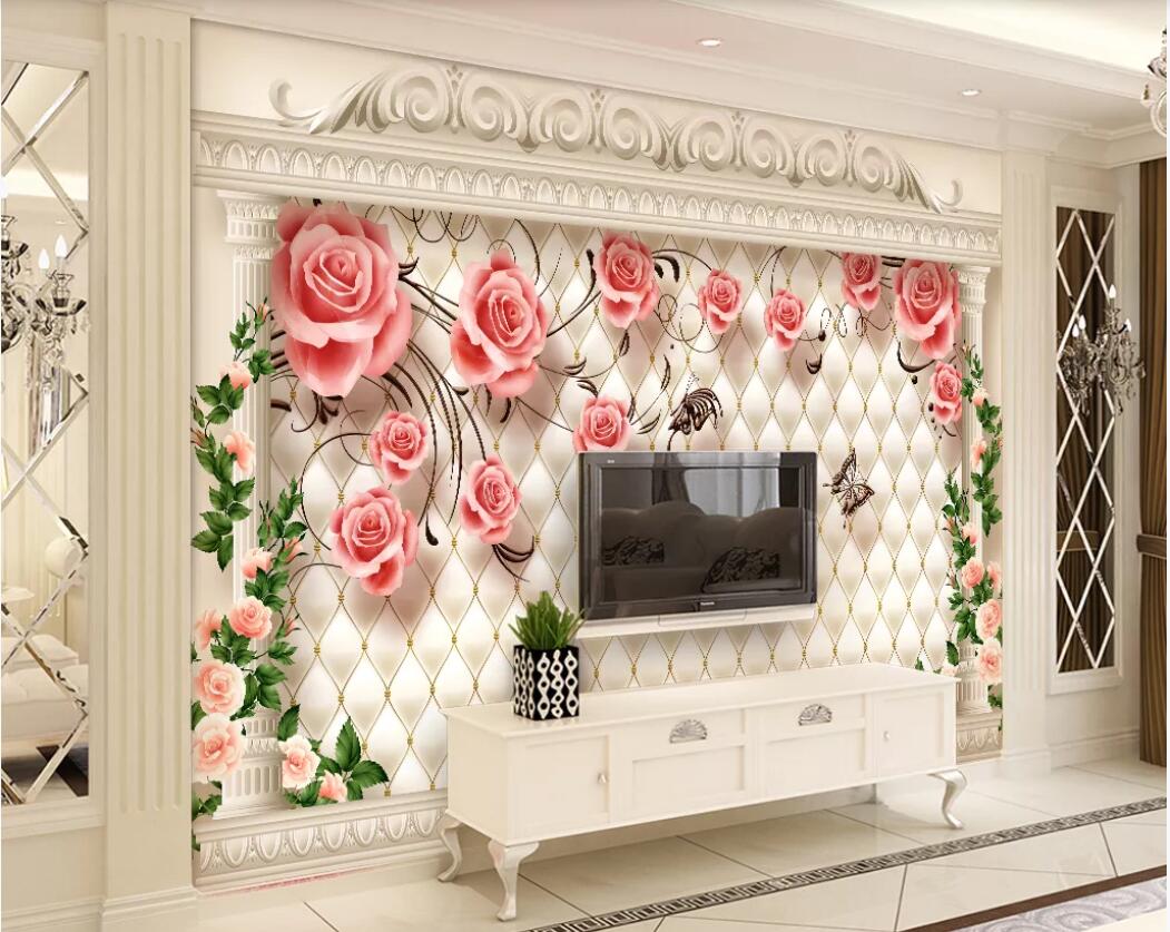 3d room wallpaper custom photo mural European luxury romantic rose soft bag Roman column TV background wall wallpaper for walls 3 d, Non-woven fabric
3d room wallpaper custom photo mural European luxury romantic rose soft bag Roman column TV background wall wallpaper for walls 3 d, Non-woven fabric