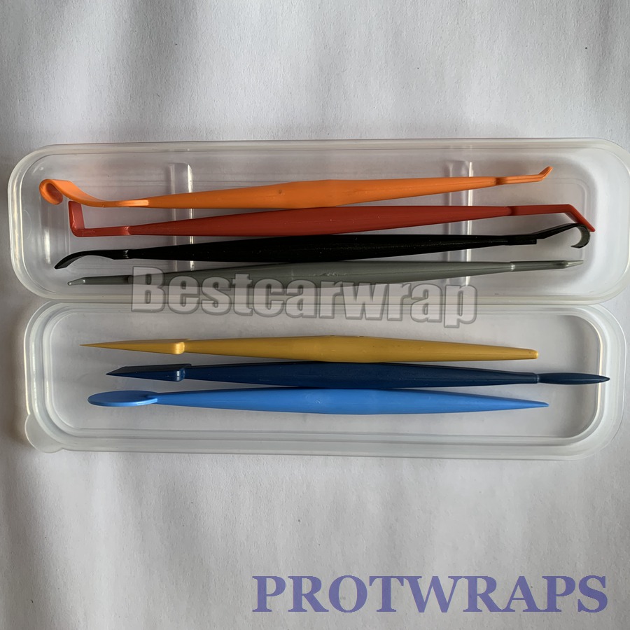new Best sale ! Edge finished Magnetic Squeegee Tools Kit For CAR WRAP Magnetic Scraper Tool Free shipping
