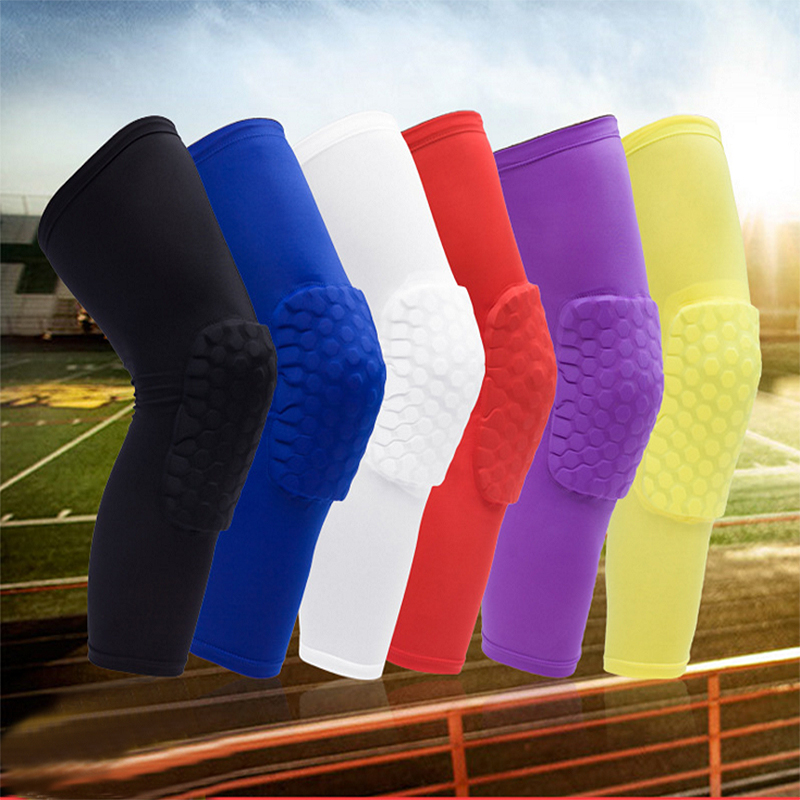 Sports Elastic Leg Knee Support Bracket Basketball Protector Gear Breathable Cellular 6-Color Recycle Long Knee Protection Soft, White
Sports Elastic Leg Knee Support Bracket Basketball Protector Gear Breathable Cellular 6-Color Recycle Long Knee Protection Soft, White