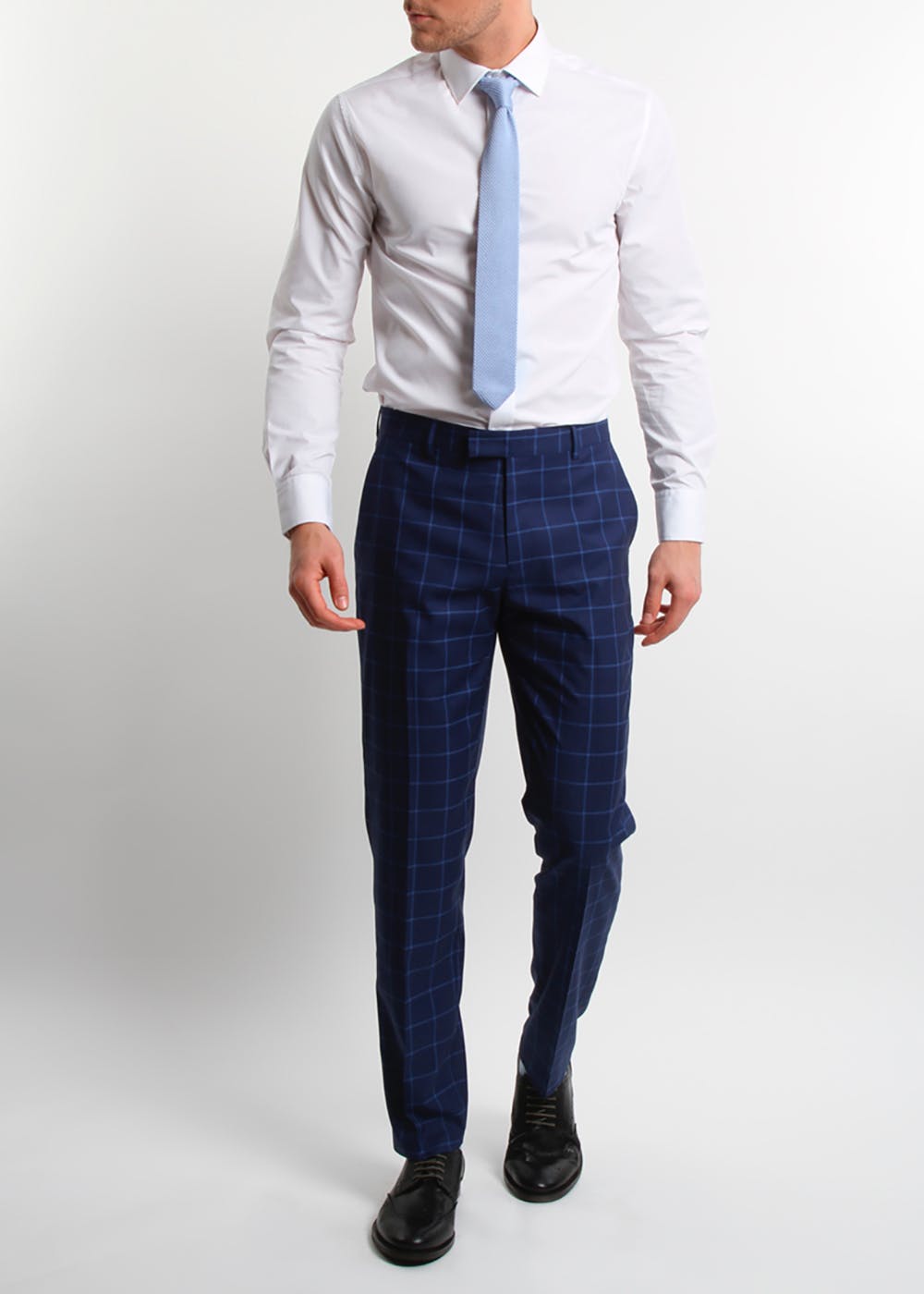 damier check groom tuxedos mens wedding suits three pieces peaked lapel top quality groomsmen evening prom party gowns
