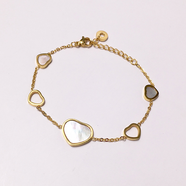 316L stainless steel yellow rose white gold plated white mother of pearl bracelets for women new arrival hot selling luxury fashion jewelry
316L stainless steel yellow rose white gold plated white mother of pearl bracelets for women new arrival hot selling luxury fashion jewelry