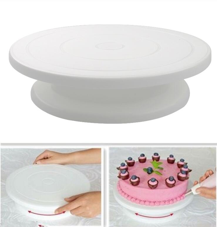 Plastic Cake Plate Turntable Rotating Anti-skid Round Cake Stand Cake Decorating Rotary Table Kitchen DIY Pan Baking Tool
Plastic Cake Plate Turntable Rotating Anti-skid Round Cake Stand Cake Decorating Rotary Table Kitchen DIY Pan Baking Tool