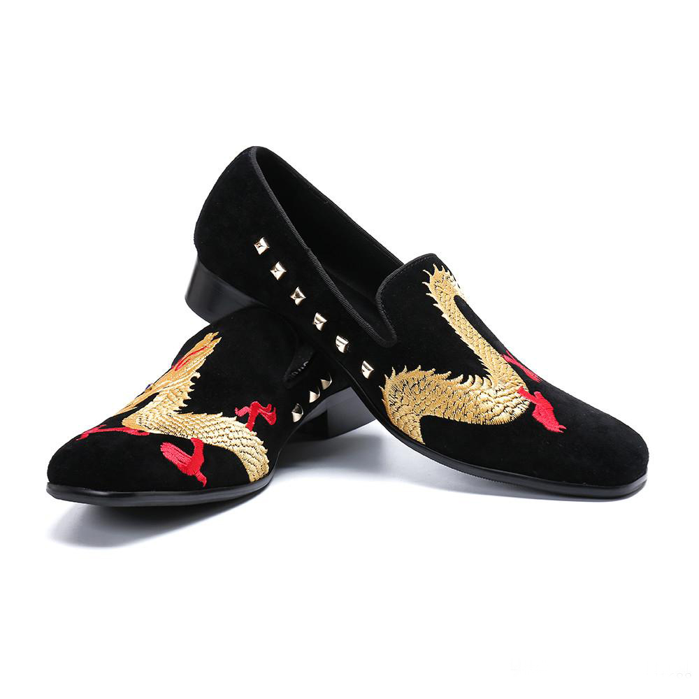2019 Men Dress Shoes Genuine Leather Rivets Men Loafers Plus Size Square Toe Wedding Party Formal Shoes Slip On, Black
2019 Men Dress Shoes Genuine Leather Rivets Men Loafers Plus Size Square Toe Wedding Party Formal Shoes Slip On, Black