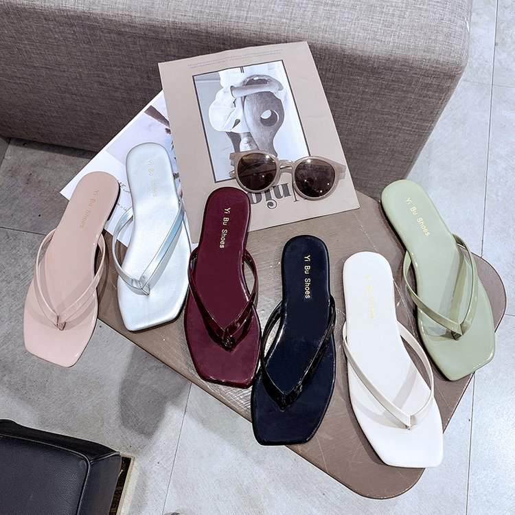 Korea Dongdaemun Women's Shoes 2019 Summer New Toe Casual Flat Flip-Flops, Black
Korea Dongdaemun Women's Shoes 2019 Summer New Toe Casual Flat Flip-Flops, Black