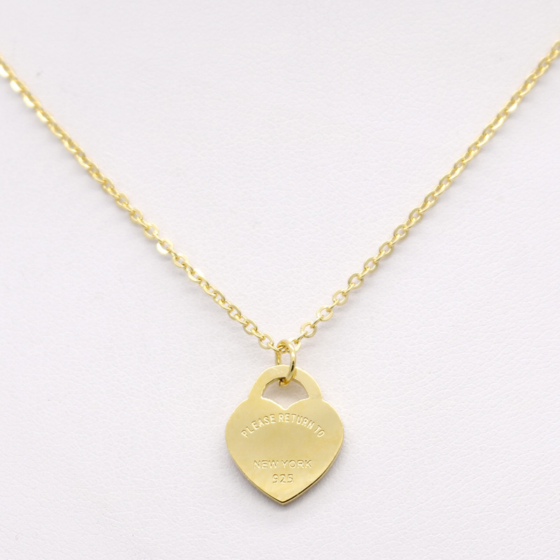 Fashion new Design Brand Heart Love Necklace for Women Stainless Steel Accessories Zircon Heart Love Necklace For Women Jewelry
Fashion new Design Brand Heart Love Necklace for Women Stainless Steel Accessories Zircon Heart Love Necklace For Women Jewelry