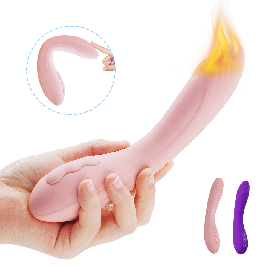 FLXUR Chauffage Soft Toys Sexe pour femme Vibromasseur Silicone Stimulateur Clitoral Stimulateur Dildo Femmes Masturbateur Sexe Produit pour adul
