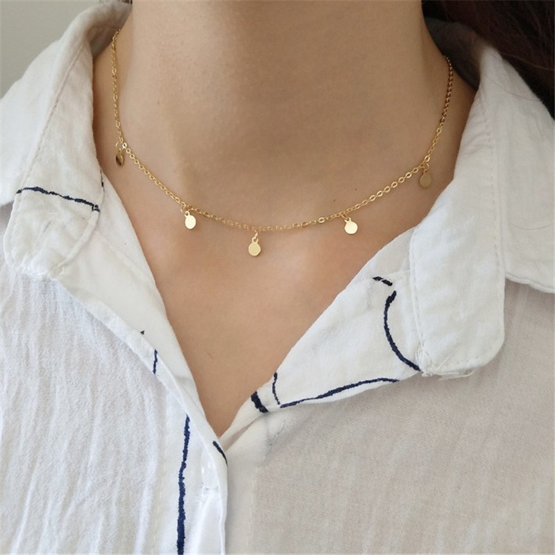 Authentic 925 Sterling Silver Geometric Choker Necklace For Women Trendy Round Charms Collar Jewelry Bohemia Gift
Authentic 925 Sterling Silver Geometric Choker Necklace For Women Trendy Round Charms Collar Jewelry Bohemia Gift