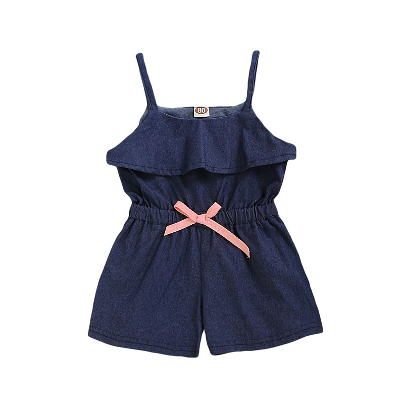 Kids Girls Suspender Jumpsuits Infant Baby Denim Jumosuit Kids Casual Clothes Girls Solid Ruffle Rompers Toddler Girls Outfits 1-4T 06, Blue
Kids Girls Suspender Jumpsuits Infant Baby Denim Jumosuit Kids Casual Clothes Girls Solid Ruffle Rompers Toddler Girls Outfits 1-4T 06, Blue
