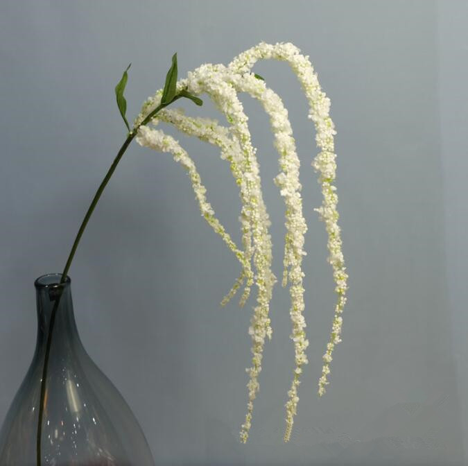 wholesale 8 Branch Artificial Lover Fruit Green Amaranthus Artificial Flower Green Plant Wedding Home DIY Decoration Foam Flowers