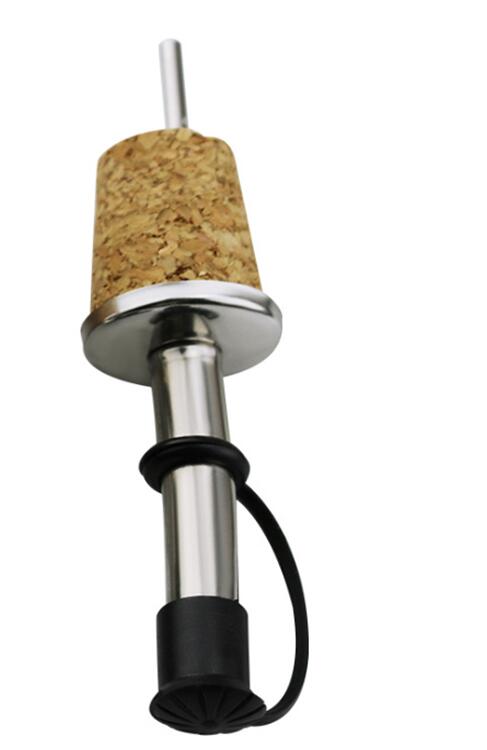 Wooden Cork Red Wine Pourer Oil Champagne Wine Bottle Stopper Plug Wine-tasting Tools Pourers Party Supplies
