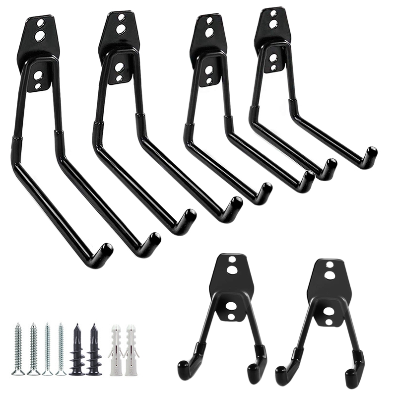 6Pcs Garage Wall Hooks Steel Multi-Size Extended U-Hook for Heavy Duty Garage Storage Organizers Bicycle Hanger Utility Hooks Wi
6Pcs Garage Wall Hooks Steel Multi-Size Extended U-Hook for Heavy Duty Garage Storage Organizers Bicycle Hanger Utility Hooks Wi