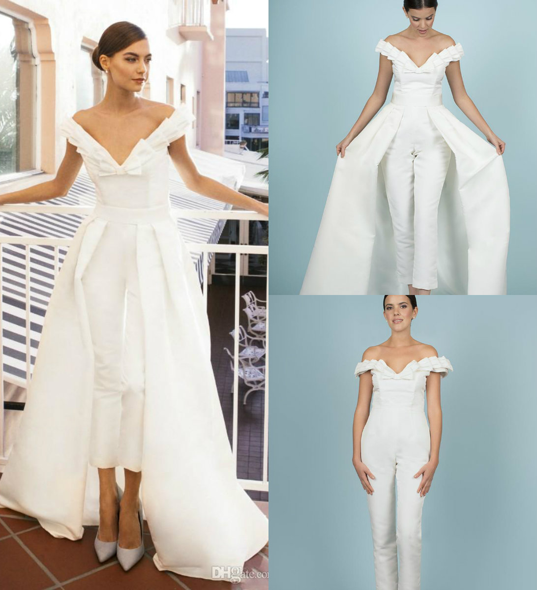 New Women Jumpsuit With Long Train White Prom Dresses Off Shoulder Sweep Train Elegant Evening Dress Party Zuhair Murad Dress Vestidos Festa, Grape
New Women Jumpsuit With Long Train White Prom Dresses Off Shoulder Sweep Train Elegant Evening Dress Party Zuhair Murad Dress Vestidos Festa, Grape