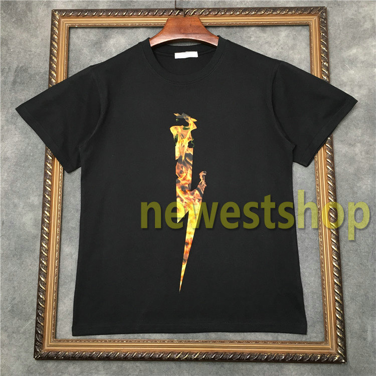 2020 Luxury Designer for Men T shirt flame geometry printing t shirts Fashion T-shirt High Quality Womens Cool Designer T Shirts unsex tops, Black
2020 Luxury Designer for Men T shirt flame geometry printing t shirts Fashion T-shirt High Quality Womens Cool Designer T Shirts unsex tops, Black