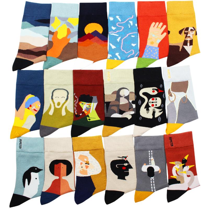 Novelty Art Gogh Cotton Women Socks Kawaii Harajuku Renaissance Abstract Beer Animal Fruit Happy Funny Casual Socks Men, A426
Novelty Art Gogh Cotton Women Socks Kawaii Harajuku Renaissance Abstract Beer Animal Fruit Happy Funny Casual Socks Men, A426