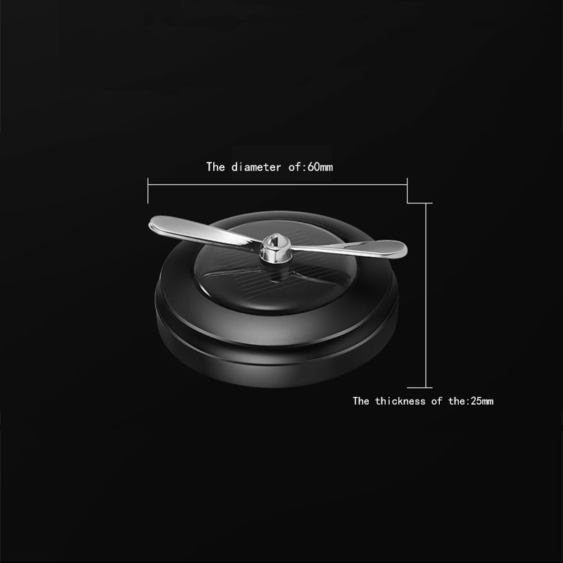 Aromatherapy Seat Scent Dispenser for Cars - Solar Powered, 360 Degree Rotating