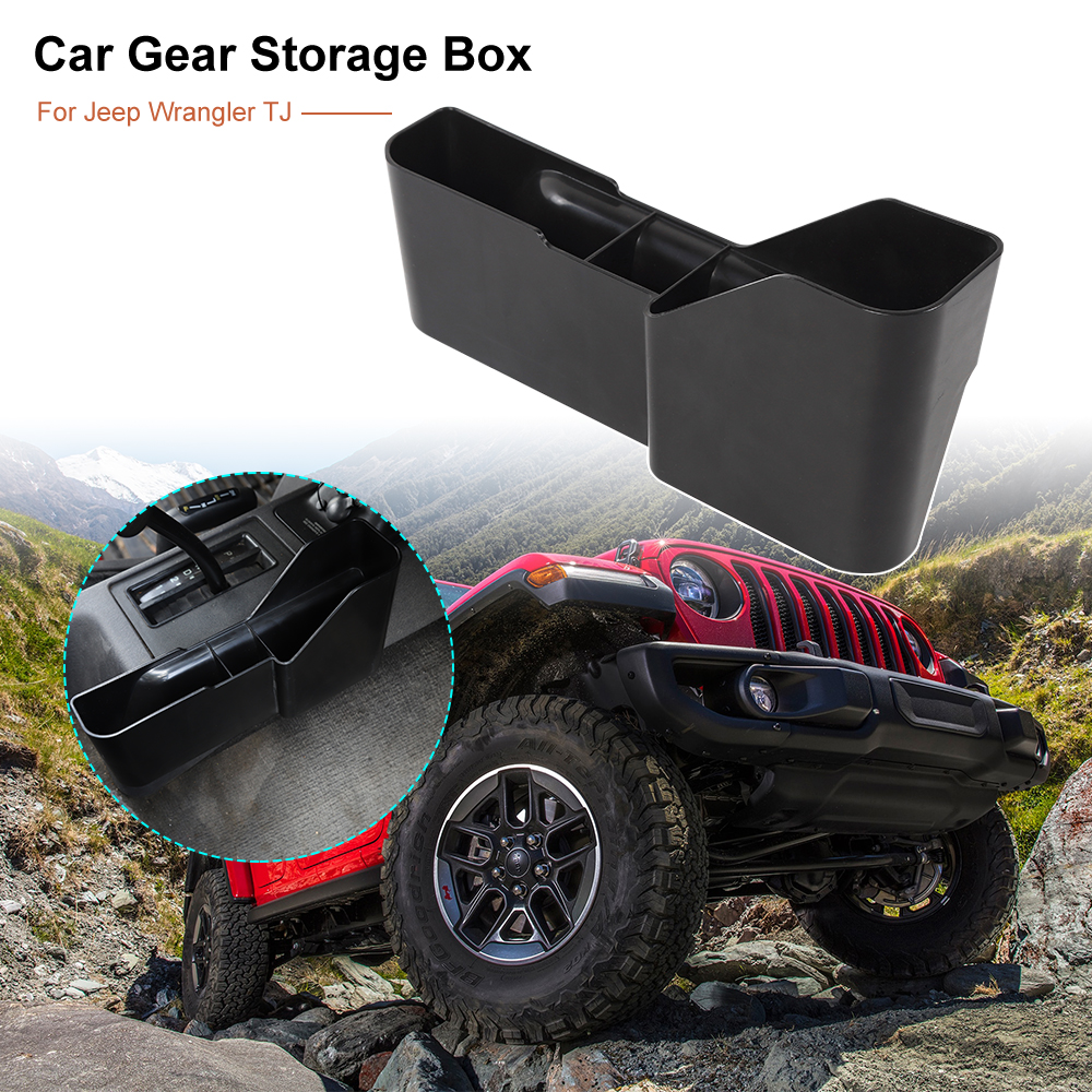 Black ABS Gear Storage Box Car Gear Box For Jeep Wrangler TJ 1997-2006 Auto Interior Accessories
Black ABS Gear Storage Box Car Gear Box For Jeep Wrangler TJ 1997-2006 Auto Interior Accessories