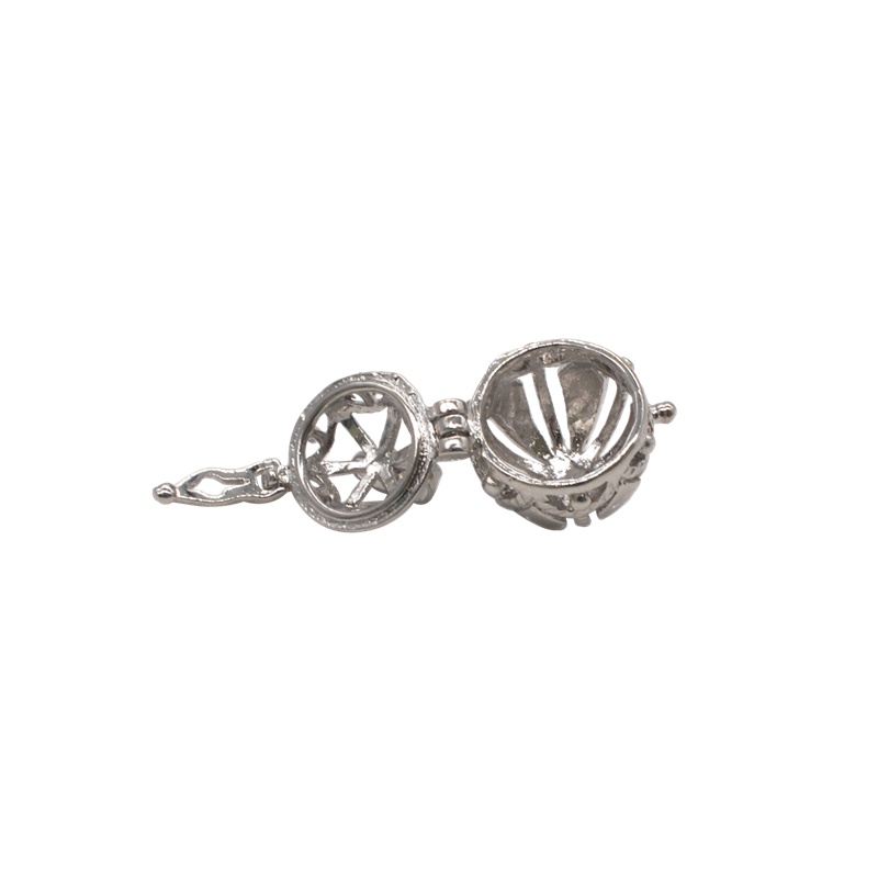 Silver Celtic Ball Melody Harmony Ball Pendant Necklace Female Pregnant Woman Gift