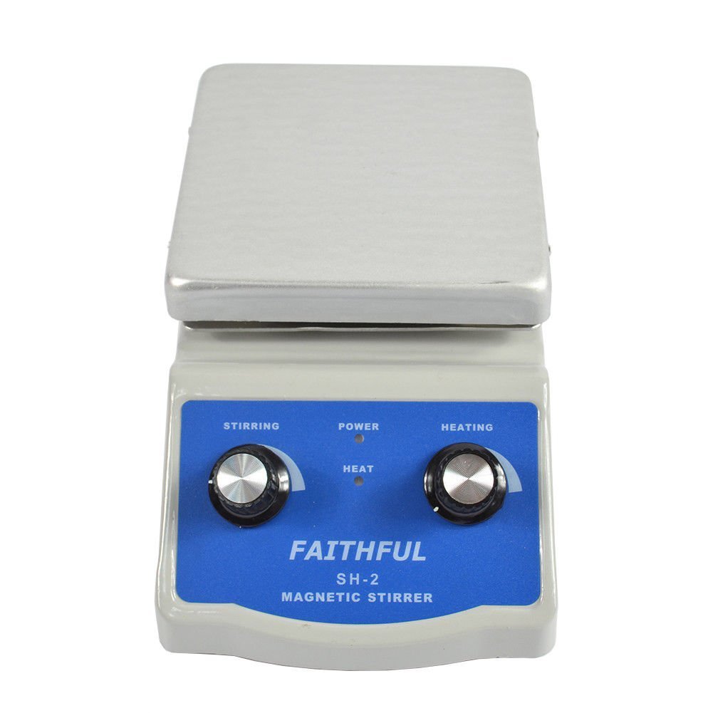 2019 New Lab Stir plate Magnetic Stirrer Plate with 1 inch Magnetic Stir Bar5960989