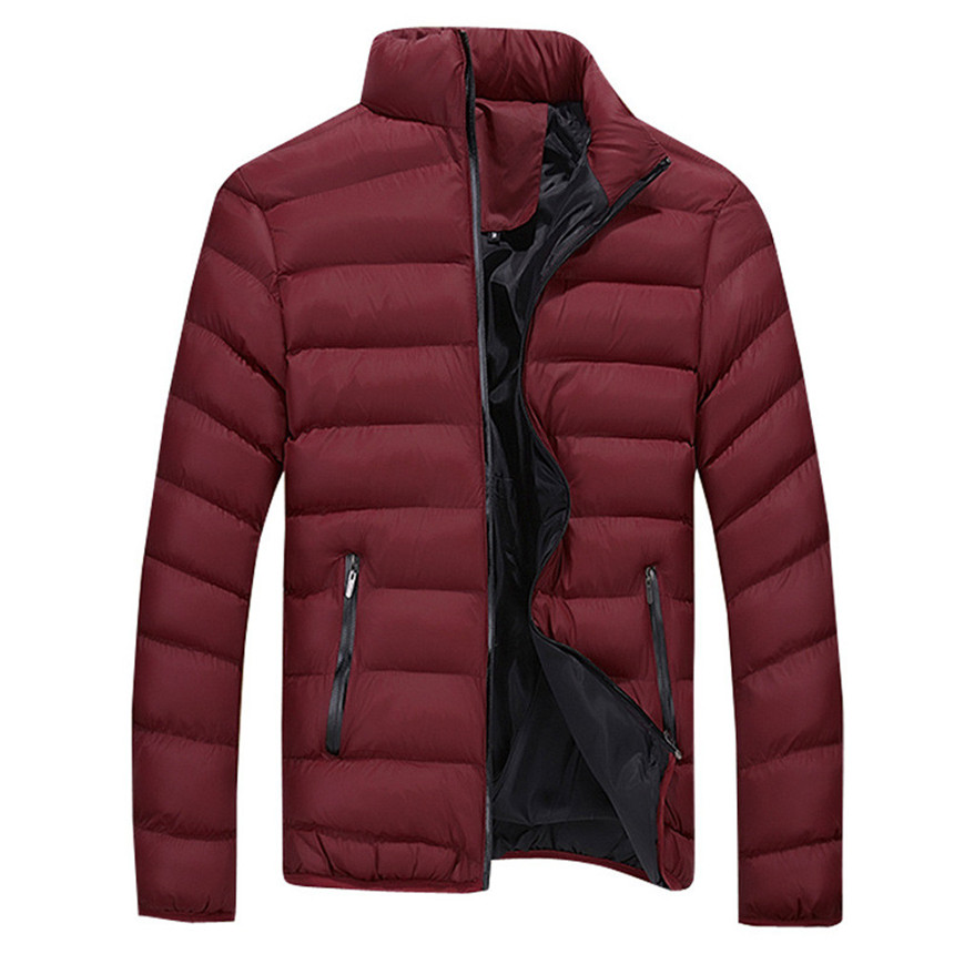 KLV Men's Jacket Men's Autumn Winter Style Jacket Light Weight Down Feather Cotton Stand Collar Coat Windbreaker Quilted Jackets, Black
KLV Men's Jacket Men's Autumn Winter Style Jacket Light Weight Down Feather Cotton Stand Collar Coat Windbreaker Quilted Jackets, Black