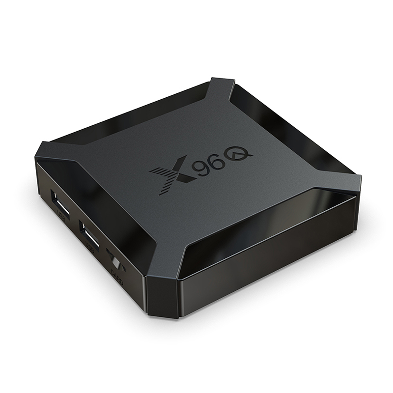 X96Q TV Box Android 10.0 Allwinner H313 2GB 16GB 2.4G Wifi 4K Smart TV Boxes Set Top Box Stock in France Local