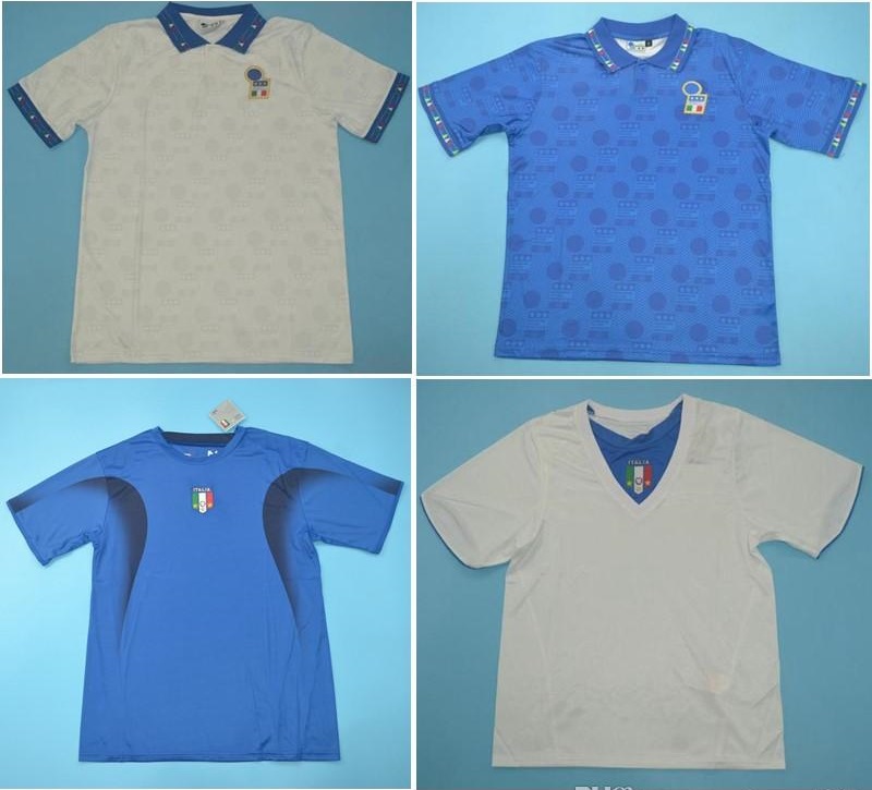Top 1994 Italy Retro soccer jerseys 2006 MALDINI BARESI football shirt R. BAGGIO jersey TOTTI PIRLO DEL PIERO Classic maillot de foot, As shown in illustration
Top 1994 Italy Retro soccer jerseys 2006 MALDINI BARESI football shirt R. BAGGIO jersey TOTTI PIRLO DEL PIERO Classic maillot de foot, As shown in illustration