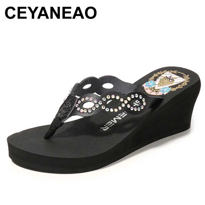 CEYANEAO women summer peacock eyes sandals indoor slipper outdoor thongs beach shoes woman fashion shoes, Black
CEYANEAO women summer peacock eyes sandals indoor slipper outdoor thongs beach shoes woman fashion shoes, Black