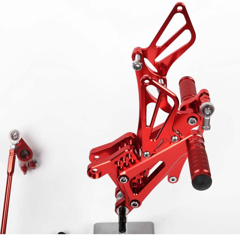 SMOK Motorcycle Pedal For YZF R1 2007 2008 CNC Rearsets Foot Pegs Footpeg Rear Brake Shift Adjusting Set Sliver Black Red
SMOK Motorcycle Pedal For YZF R1 2007 2008 CNC Rearsets Foot Pegs Footpeg Rear Brake Shift Adjusting Set Sliver Black Red