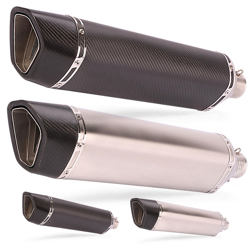 universal motorcycle exhaust pipe muffer escape sc moto carbon fibre for rc390 sv650 r25 r6 cb650f tmax530 mt07 g310 k8 k6 z750
universal motorcycle exhaust pipe muffer escape sc moto carbon fibre for rc390 sv650 r25 r6 cb650f tmax530 mt07 g310 k8 k6 z750