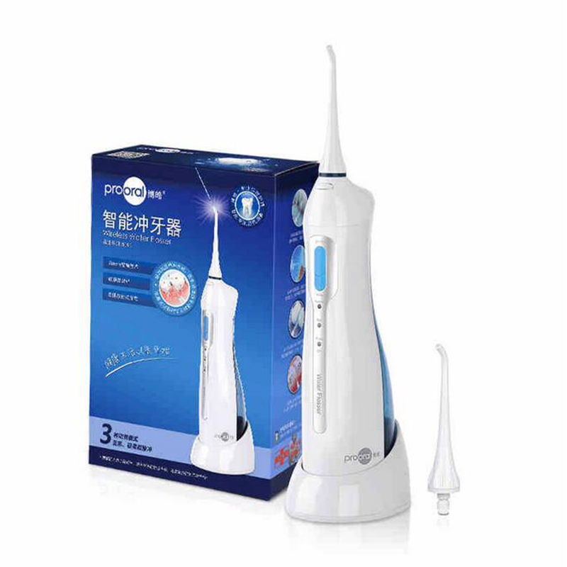 Original Prooral Oral Irrigator 5013 Smart Portable Teeth Washer IPX7 Waterproof Professional for Oral Health 4 Colors Oral Hygiene
Original Prooral Oral Irrigator 5013 Smart Portable Teeth Washer IPX7 Waterproof Professional for Oral Health 4 Colors Oral Hygiene
