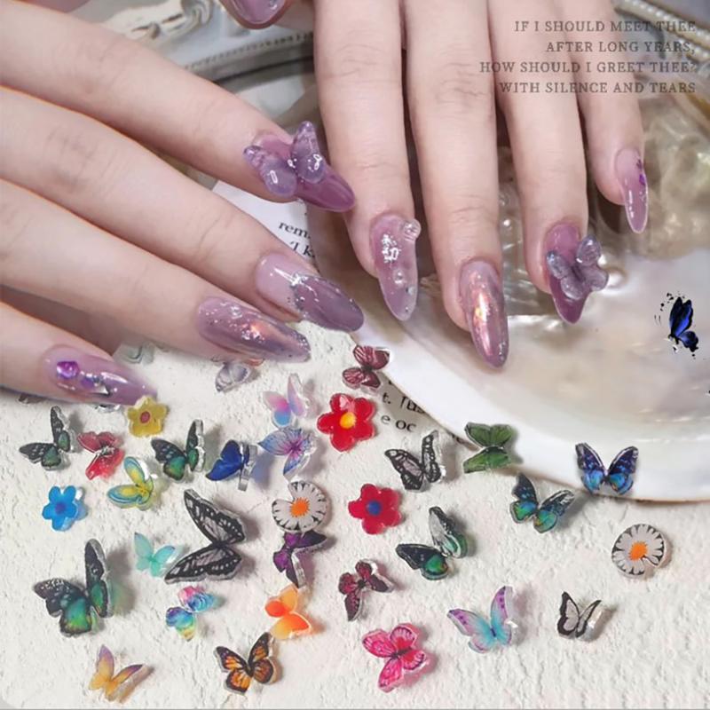 1 Sheet Butterfly Nail Rhinestones Mixed Size Beautiful 3D Nail Art Decorations DIY Design Accessories Tips
1 Sheet Butterfly Nail Rhinestones Mixed Size Beautiful 3D Nail Art Decorations DIY Design Accessories Tips