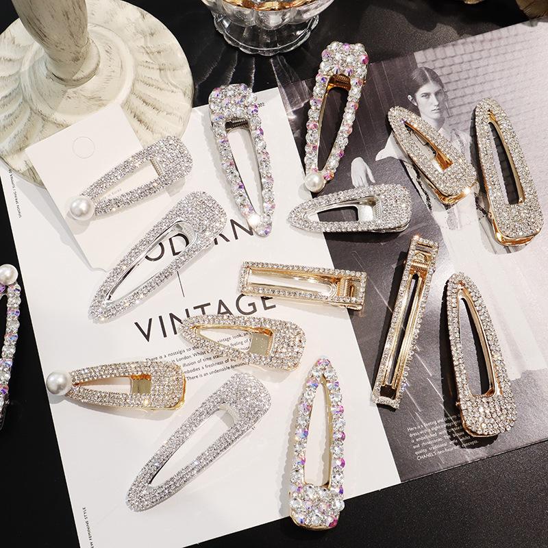 Fashion Girls Crystal Hair Clip Snap Barrette Hairpin Bobby Hair Accessories Hot, Multi-color
Fashion Girls Crystal Hair Clip Snap Barrette Hairpin Bobby Hair Accessories Hot, Multi-color