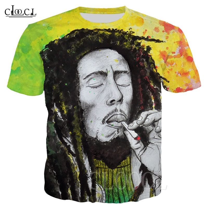 Popular Summer Cool T Shirts 3D Print Reggae Creator Bob Marley Rock Hip Hop Men Women T-shirt Streetwear Colorful Tee Shirt Tops, White;black
Popular Summer Cool T Shirts 3D Print Reggae Creator Bob Marley Rock Hip Hop Men Women T-shirt Streetwear Colorful Tee Shirt Tops, White;black