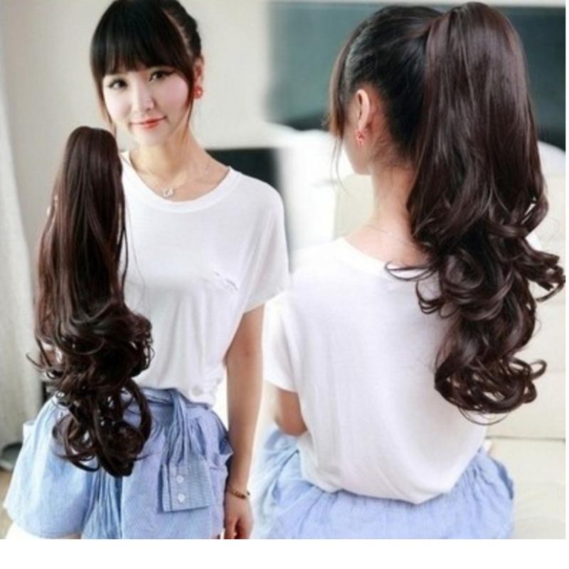 Clip-On Ponytail - Long Wavy Wrap Around Clip In Ponytail Hair Extension For Women Multi Color Curly Clip Claw On Hair Tail
Clip-On Ponytail - Long Wavy Wrap Around Clip In Ponytail Hair Extension For Women Multi Color Curly Clip Claw On Hair Tail