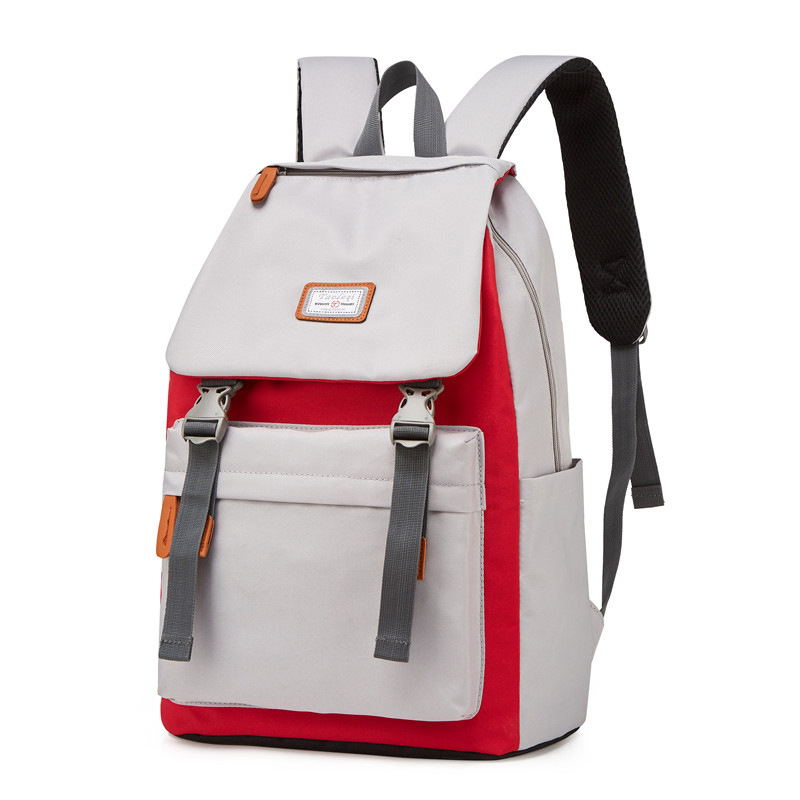 Hot Sell Middle School Students School Bag Womens Shoulder Bag Student Korean-Style Campus Contrast Color 2020 New Junior High School Studen, Gray red color block
Hot Sell Middle School Students School Bag Womens Shoulder Bag Student Korean-Style Campus Contrast Color 2020 New Junior High School Studen, Gray red color block