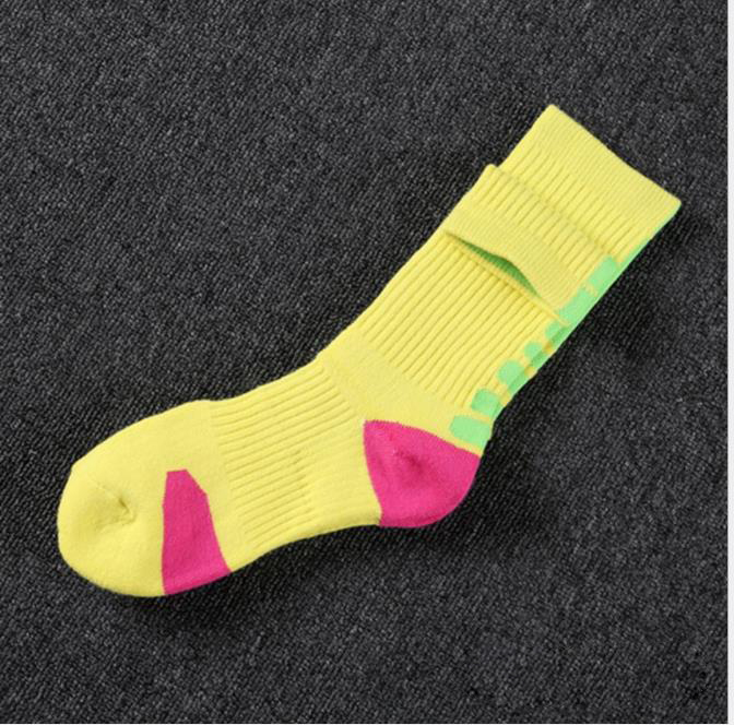 Towel-bottom basketball socks, high-tube elite professional cotton odor-proof socks