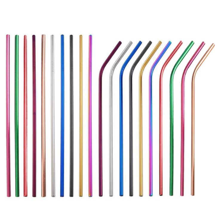 6*215mm 304 Stainless Steel Straw Reusable Rainbow Gold Metal Straight Bend Straws Drink Tea Bar Tool Drinking Straw GGA3478-6
6*215mm 304 Stainless Steel Straw Reusable Rainbow Gold Metal Straight Bend Straws Drink Tea Bar Tool Drinking Straw GGA3478-6
