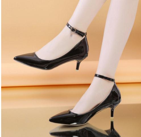2019 Women's shoes in Spring and Autumn with New style High heel fine heel pointed end @299, White
2019 Women's shoes in Spring and Autumn with New style High heel fine heel pointed end @299, White